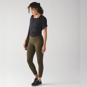 Lululemon Align Pant II Military Green Size 2 in GUC